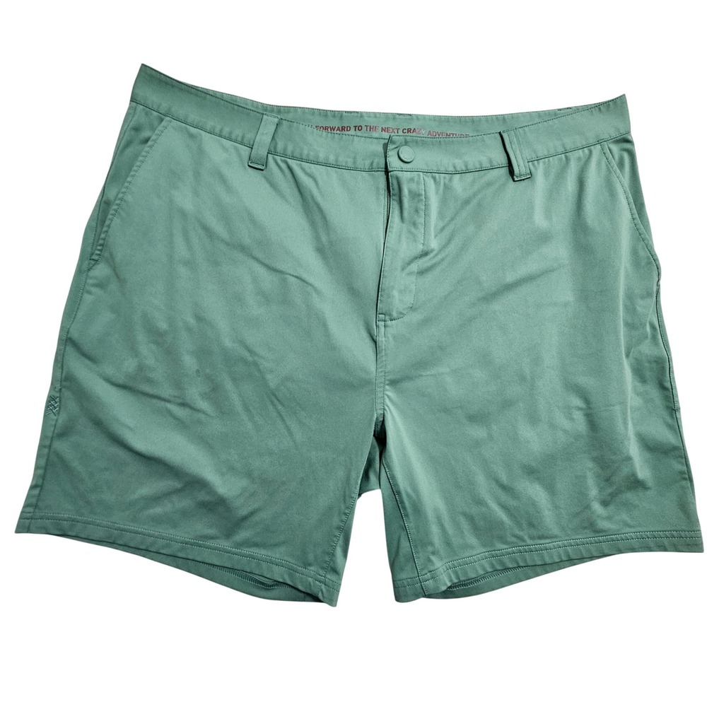 Rhone Commuter Shorts Mens 40 Green Technical Stretch 100553 *